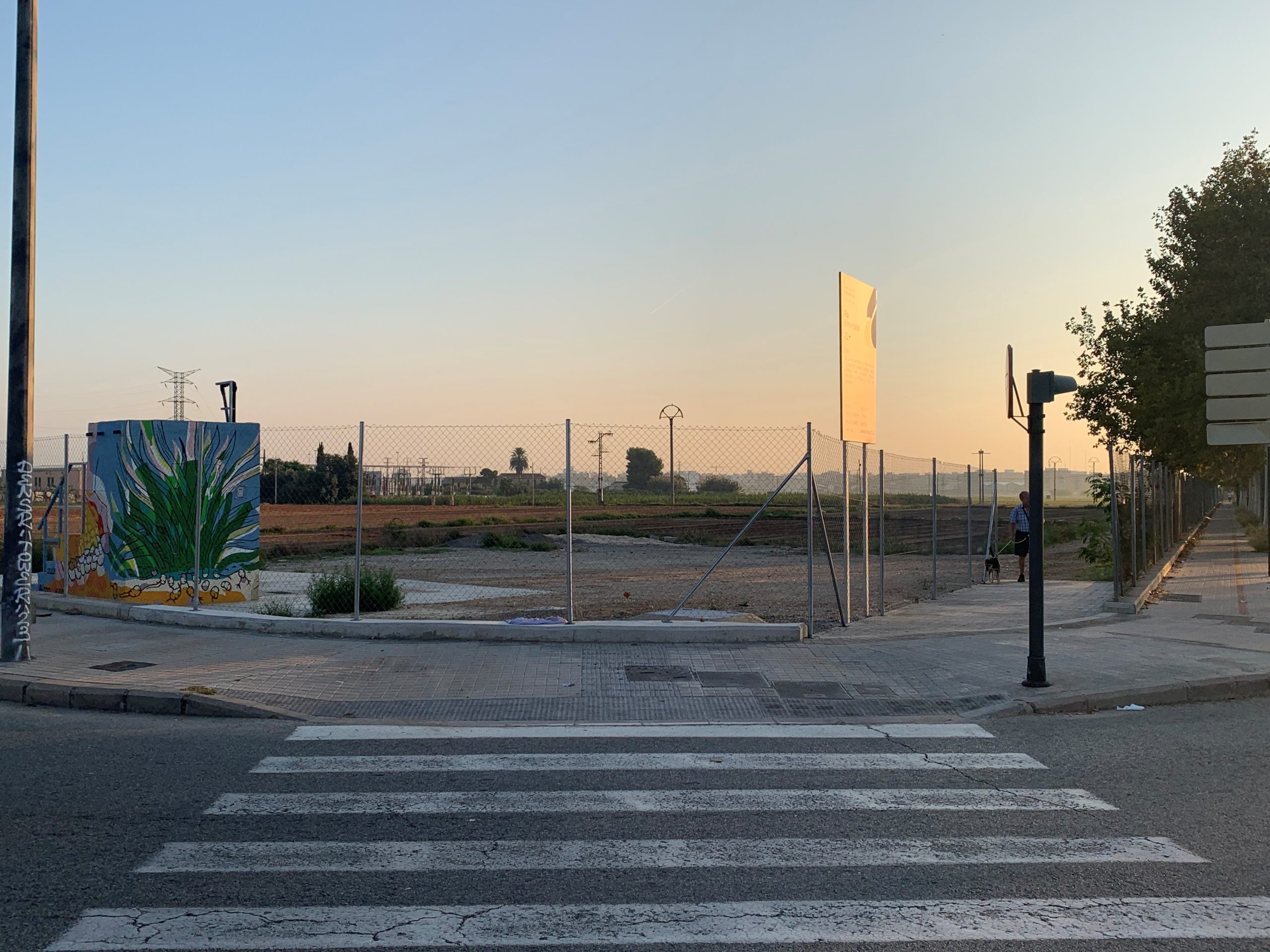 Mejora de la accesibilidad para los peatones en Avda. Hermanos Machado en la Pedanía de Poble Nou (Valencia)